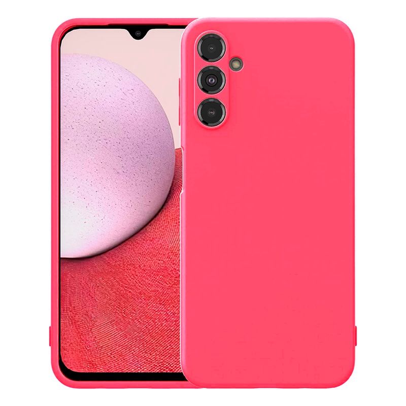 JOIGO - Carcasa Para Samsung A14 Goma Color Fucsia