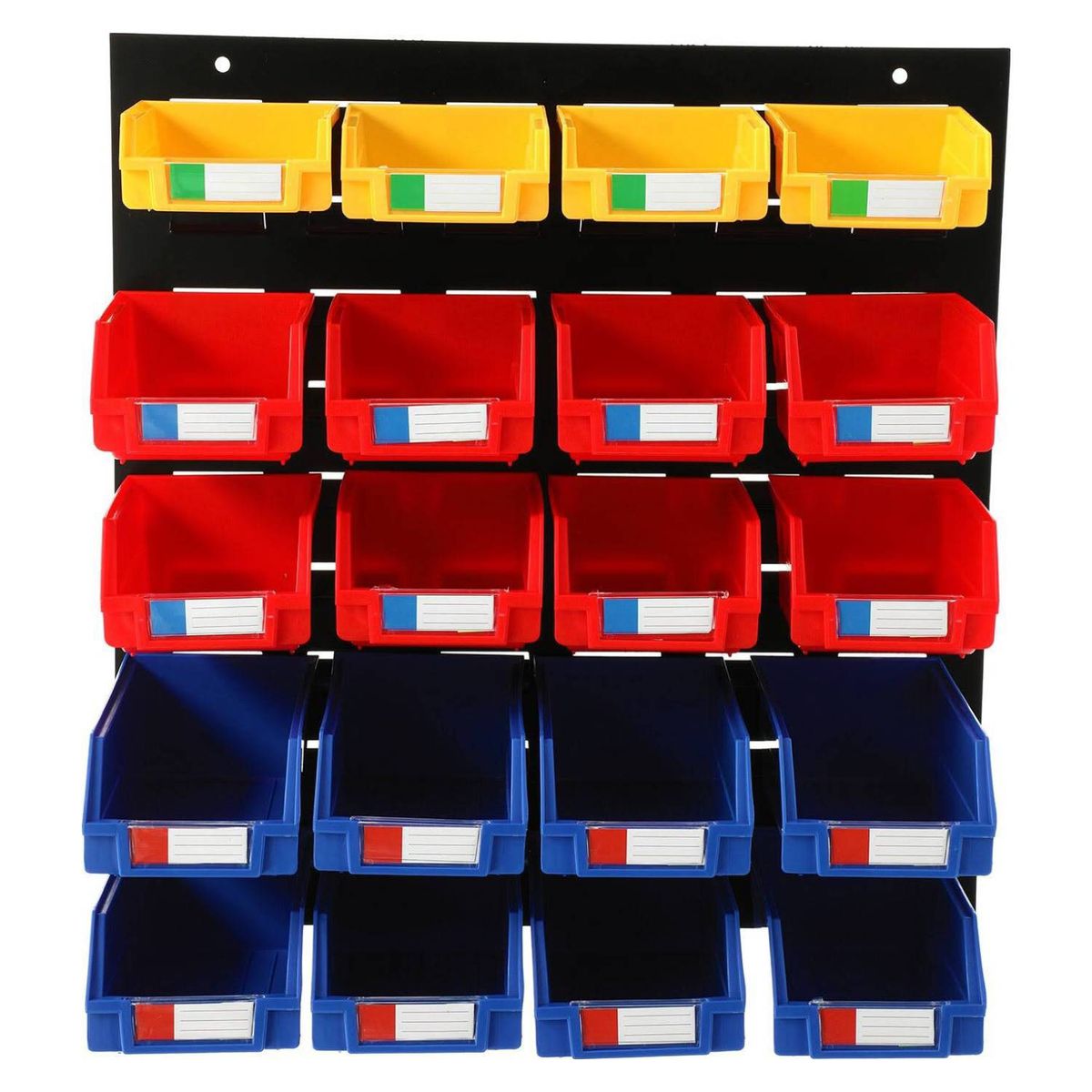 AUTORODEC - Organizador de pared con 20 cajas plástica 46x48cm