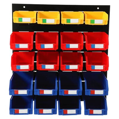 Imagen 2 del producto Organizador de pared con 20 cajas plástica 46x48cm