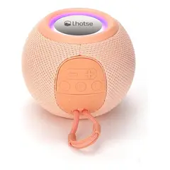 LHOTSE - Parlante Portátil Bluetooth Bounce Pink