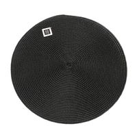 Individual Redondo Negro 38cm