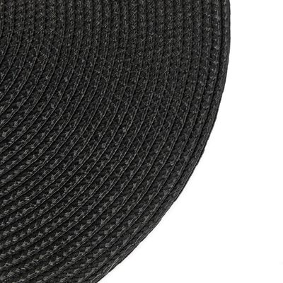Imagen 2 del producto Individual Redondo Negro 38cm