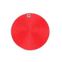 HOMEWELL - Individual Redondo Rojo 38cm