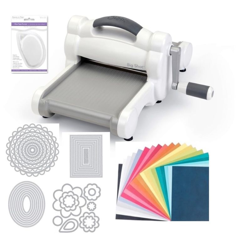 SIZZIX - BIG SHOT DE SIZZIX TROQUELADORA MANUAL KIT