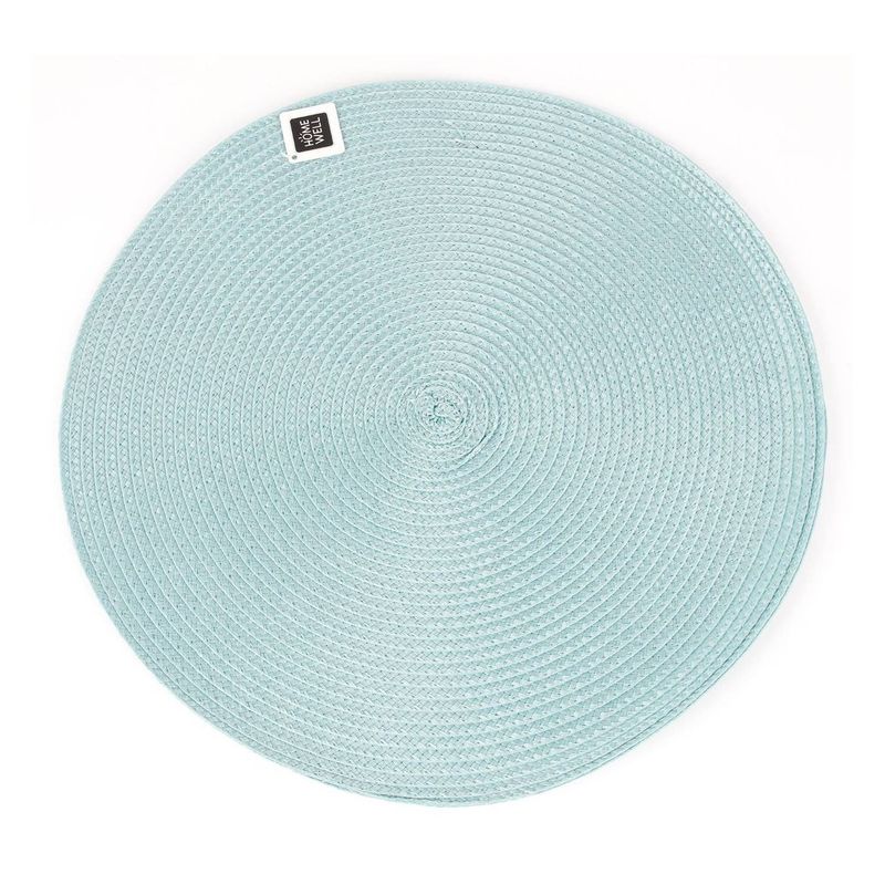 HOMEWELL - Individual Redondo Celeste 38cm HOMEWELL