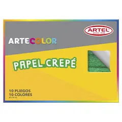 ARTEL - Estuche Artecolor Papel Crepe