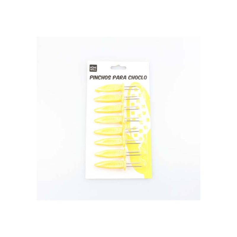 HOMEWELL - Set Pinchos para Choclo 8u HOMEWELL