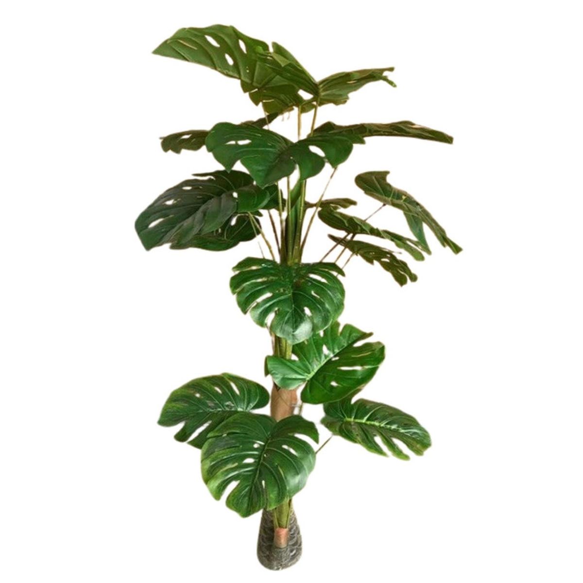 MOBII - Planta Artificial Tipo Monstera. Altura: 110Cm