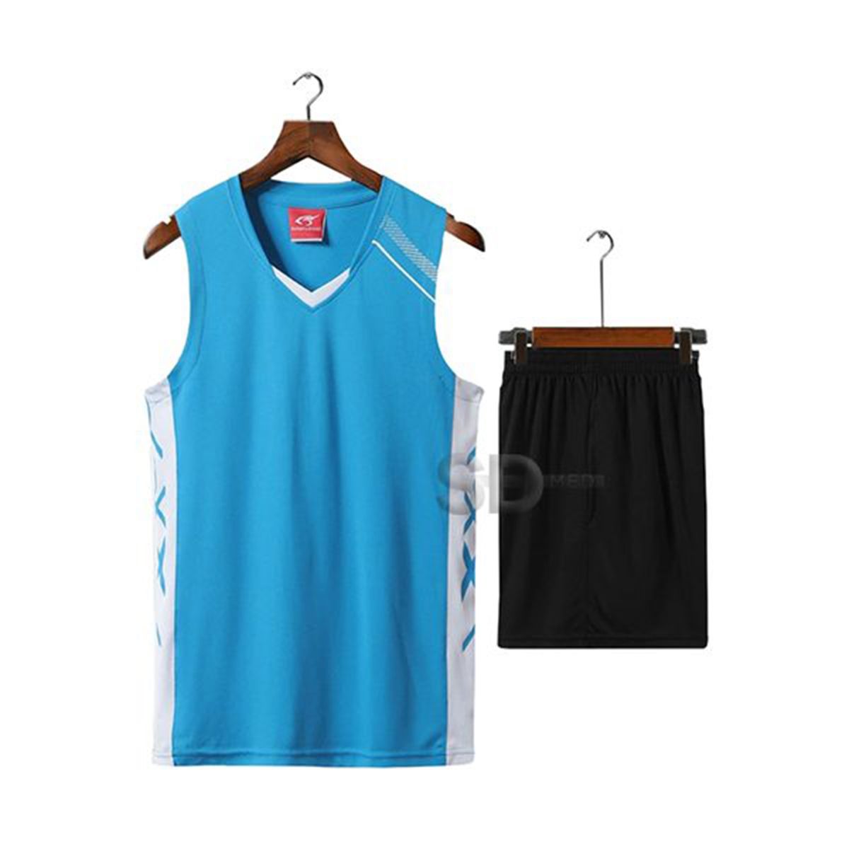 SDFIT - Uniforme de Voleyball Mujer - Mod Diseño 60018 Azul Talla M…