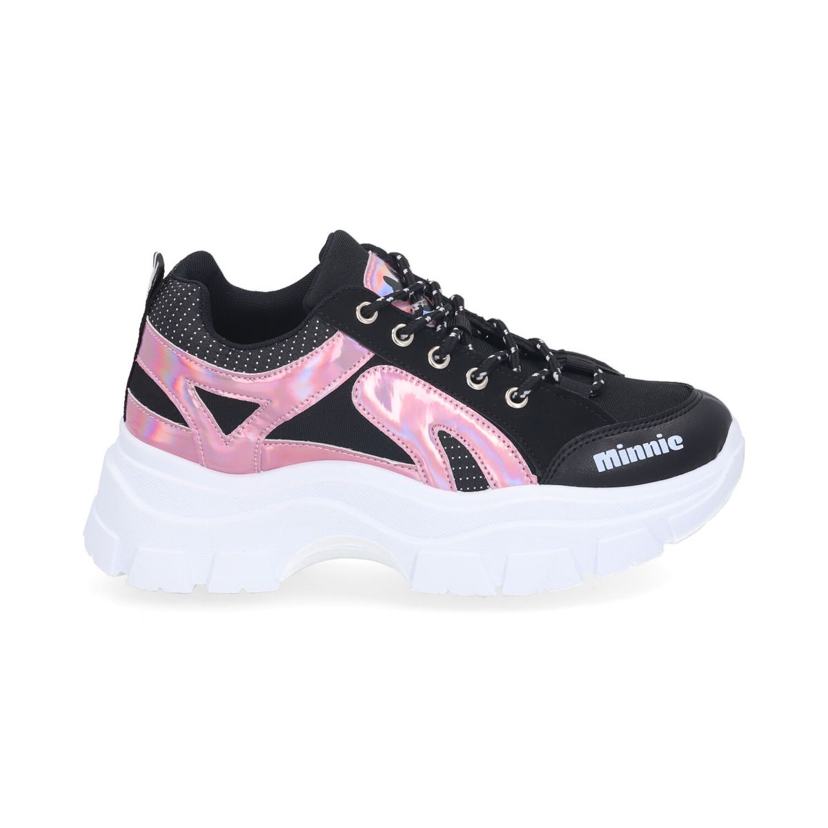 DISNEY - Zapatilla Chunky Mujer MINNIE MOUSE Negro