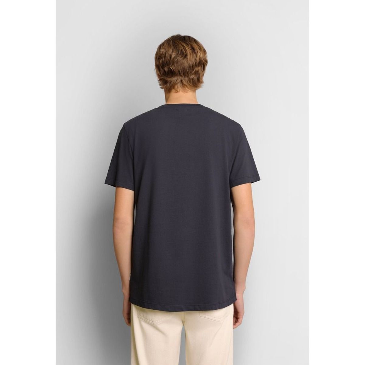 SCALPERS - Polera Básica Calavera Navy
