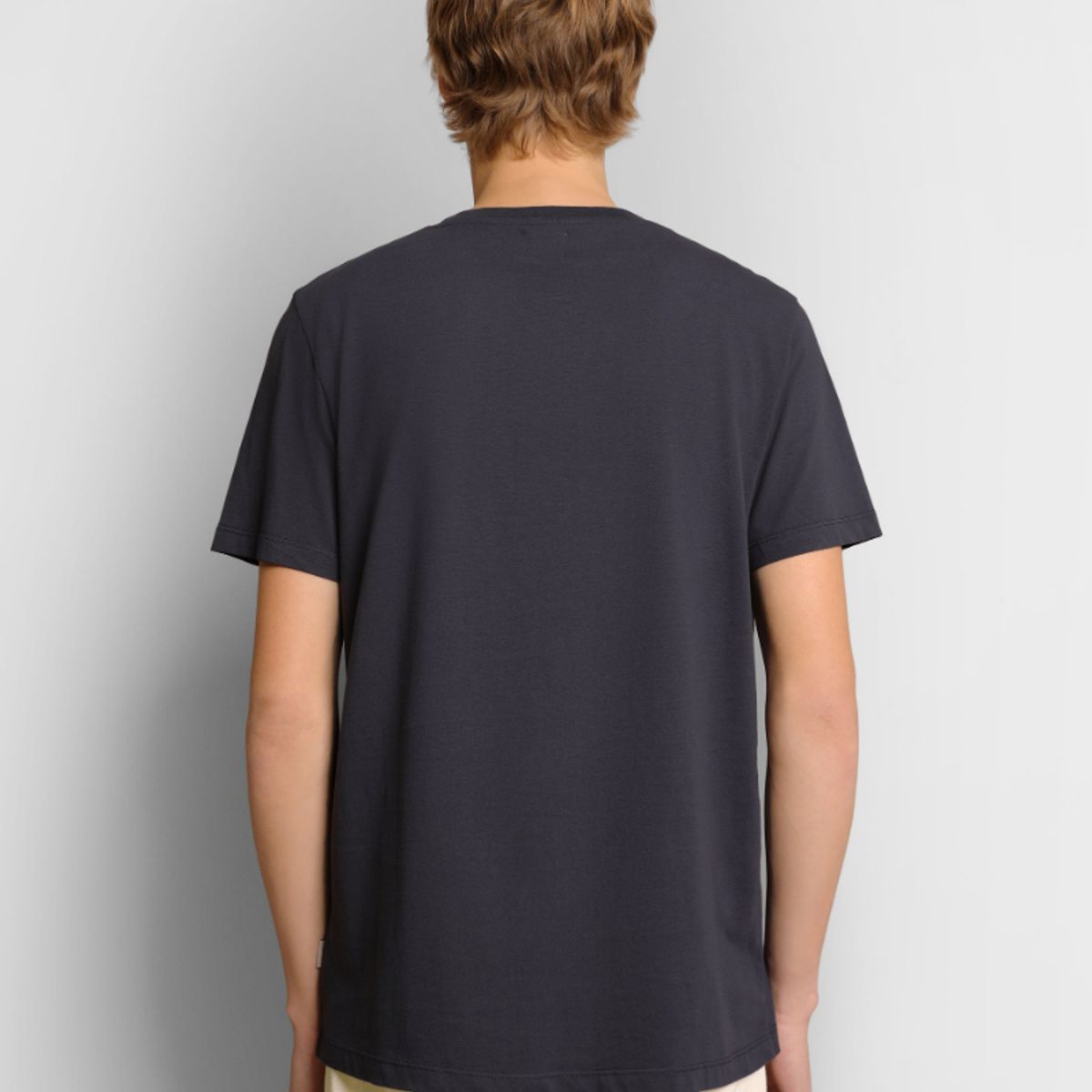 SCALPERS - Polera Básica Calavera Navy