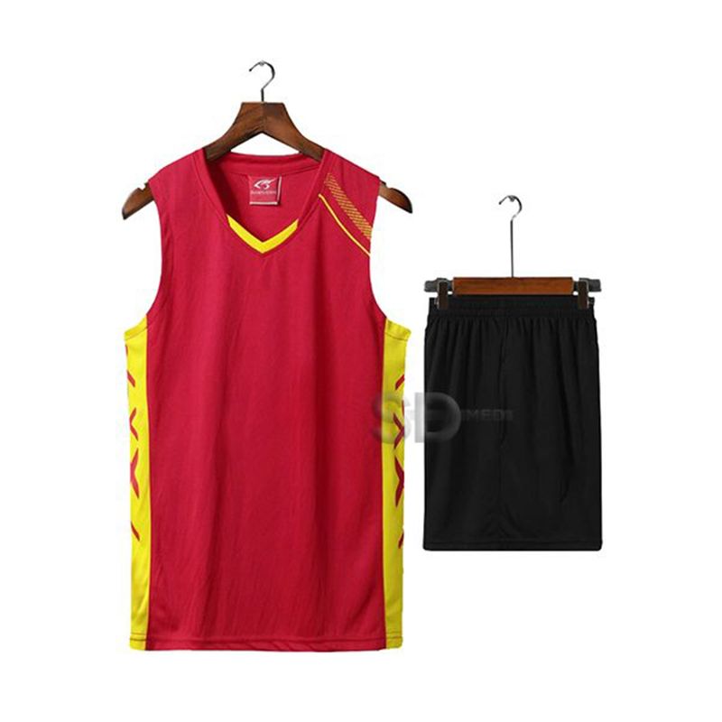 SDFIT - Uniforme de Voleyball Mujer - Mod Diseño 60018 Rojo Talla L…