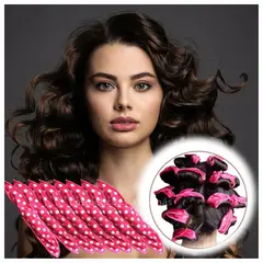 GENERICO - Set de 8 Onduladores magicos para el cabello.-