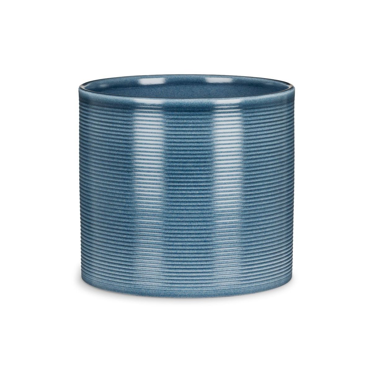 SCHEURICH - Macetero Cerámica 28 cm Azul