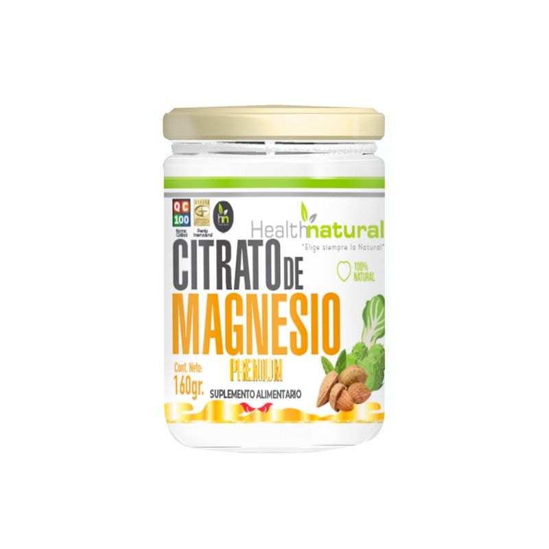 HEALTHNATURAL - Health Natural Citrato de Magnesio en Polvo 160g…