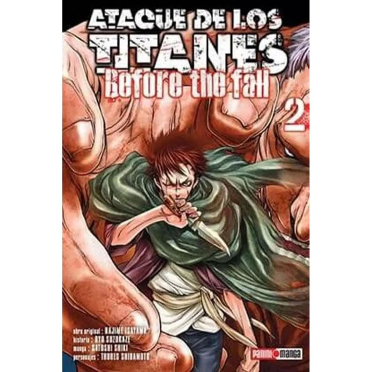 PANINI - ATAQUE DE LOS TITANES BEFORE THE FALL N. 2