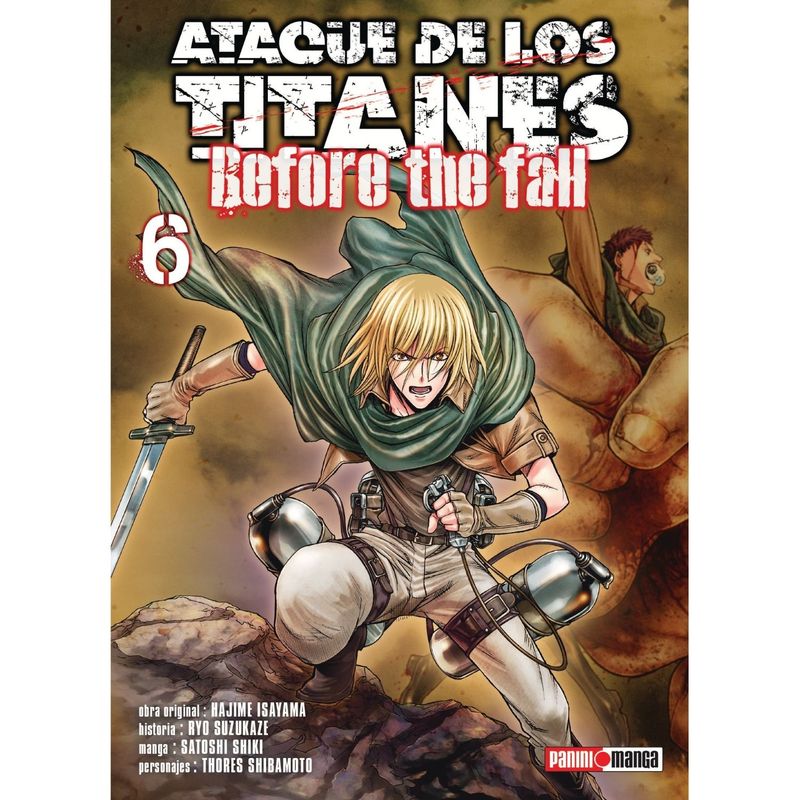 PANINI - ATAQUE DE LOS TITANES BEFORE THE FALL N. 6