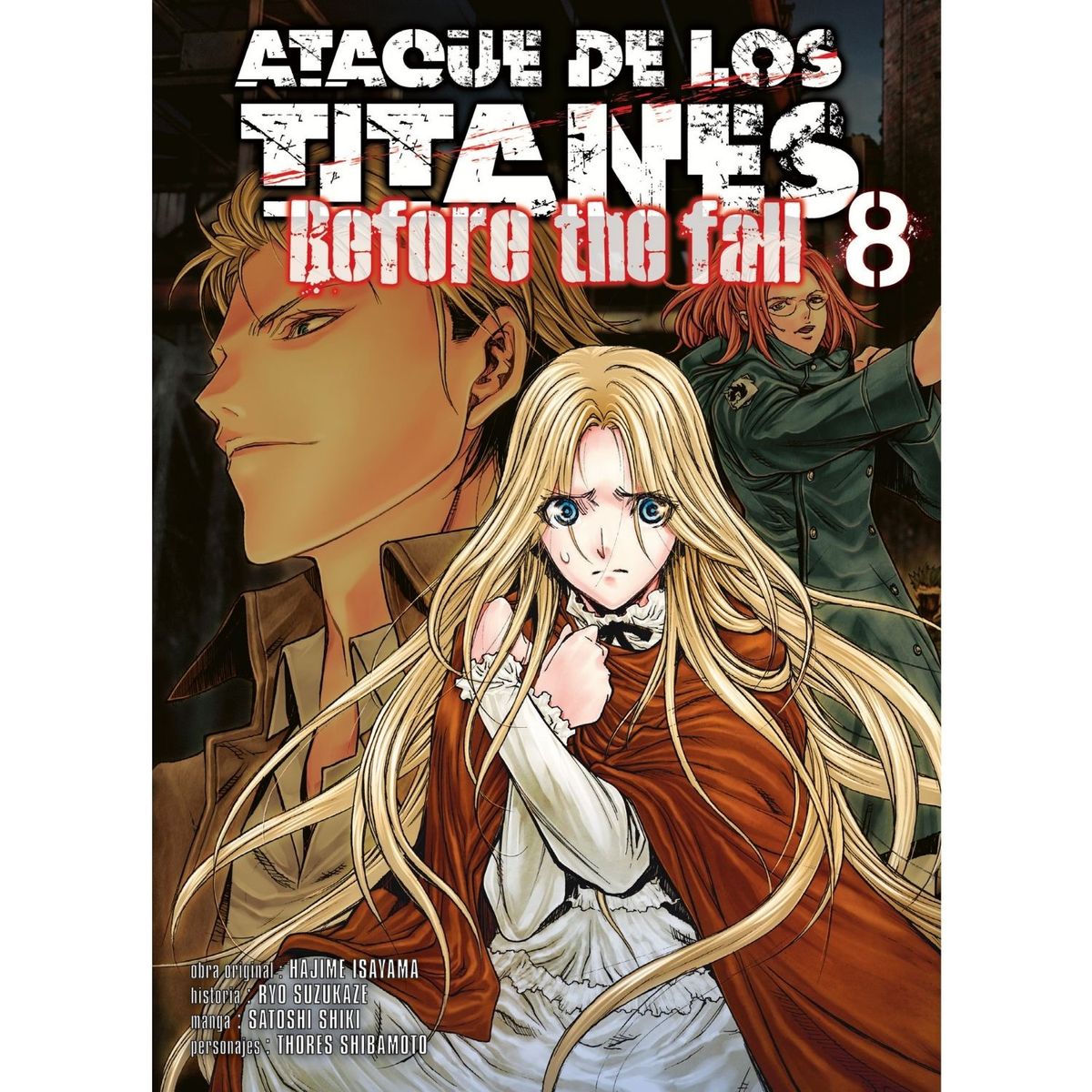 PANINI - ATAQUE DE LOS TITANES BEFORE THE FALL N. 8