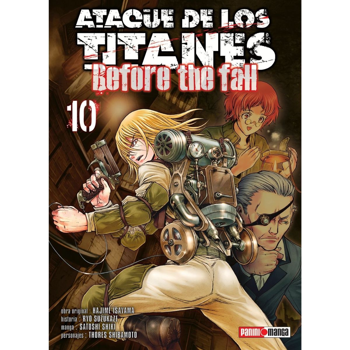 PANINI - ATAQUE DE LOS TITANES BEFORE THE FALL N. 10