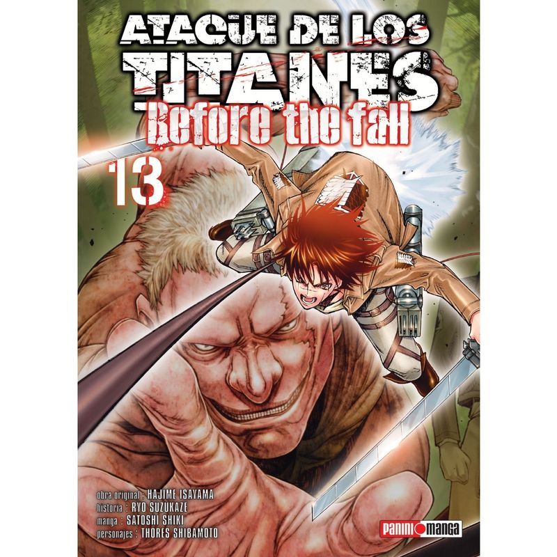 PANINI - ATAQUE DE LOS TITANES BEFORE THE FALL N. 13