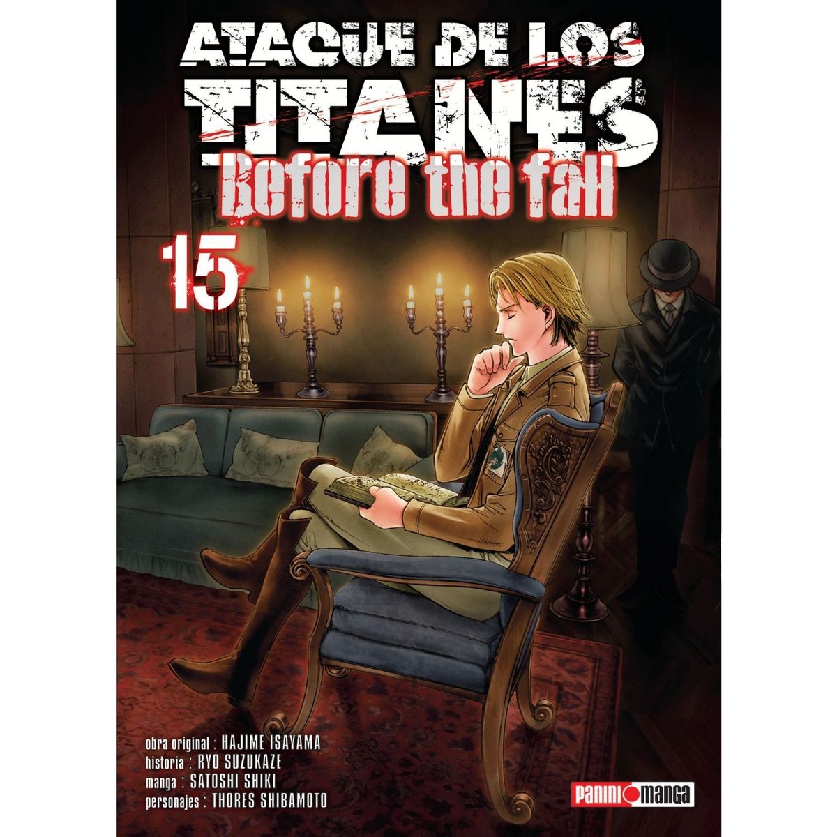PANINI - ATAQUE DE LOS TITANES BEFORE THE FALL N.15