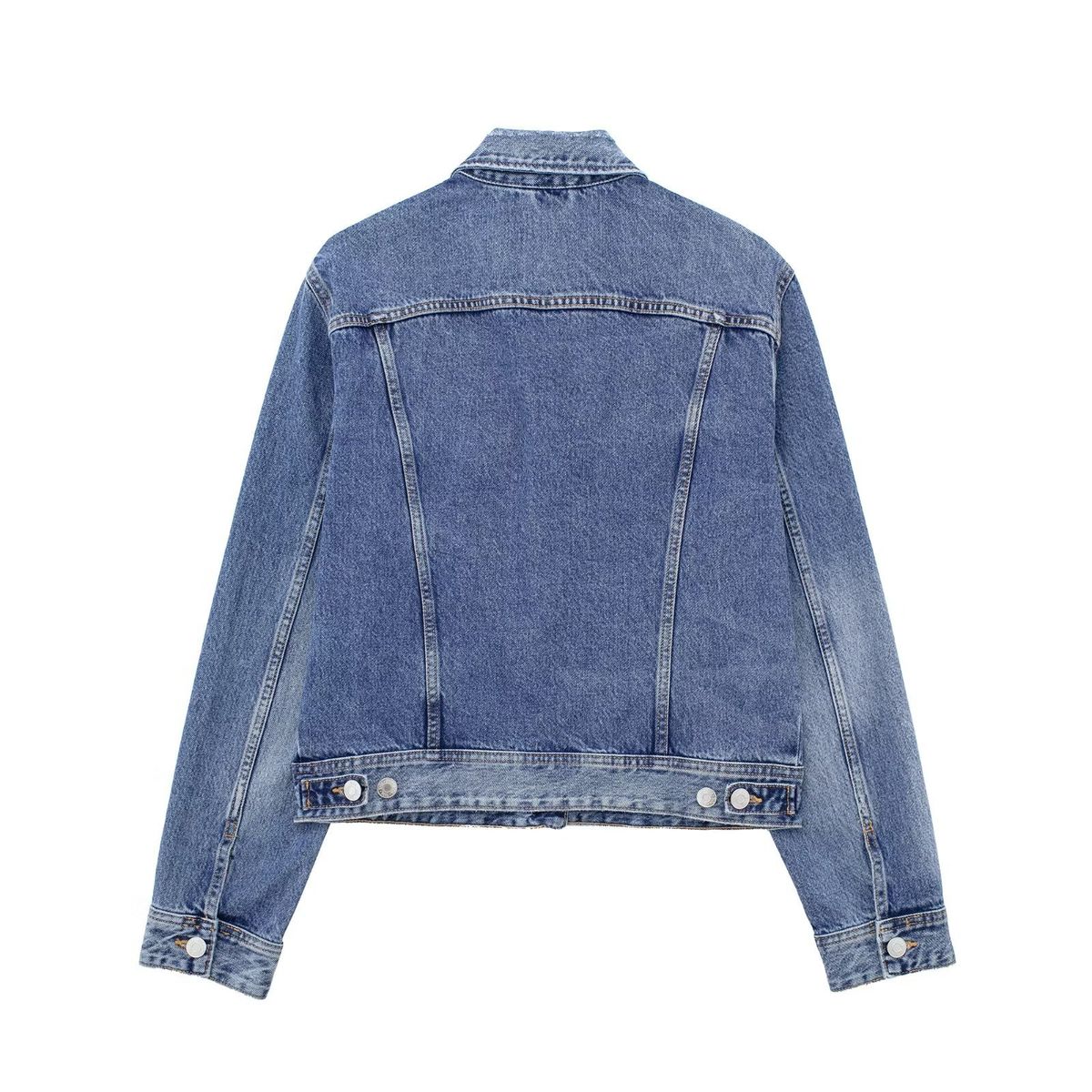 BLWOENS - Chaqueta casual para mujeres - Azul