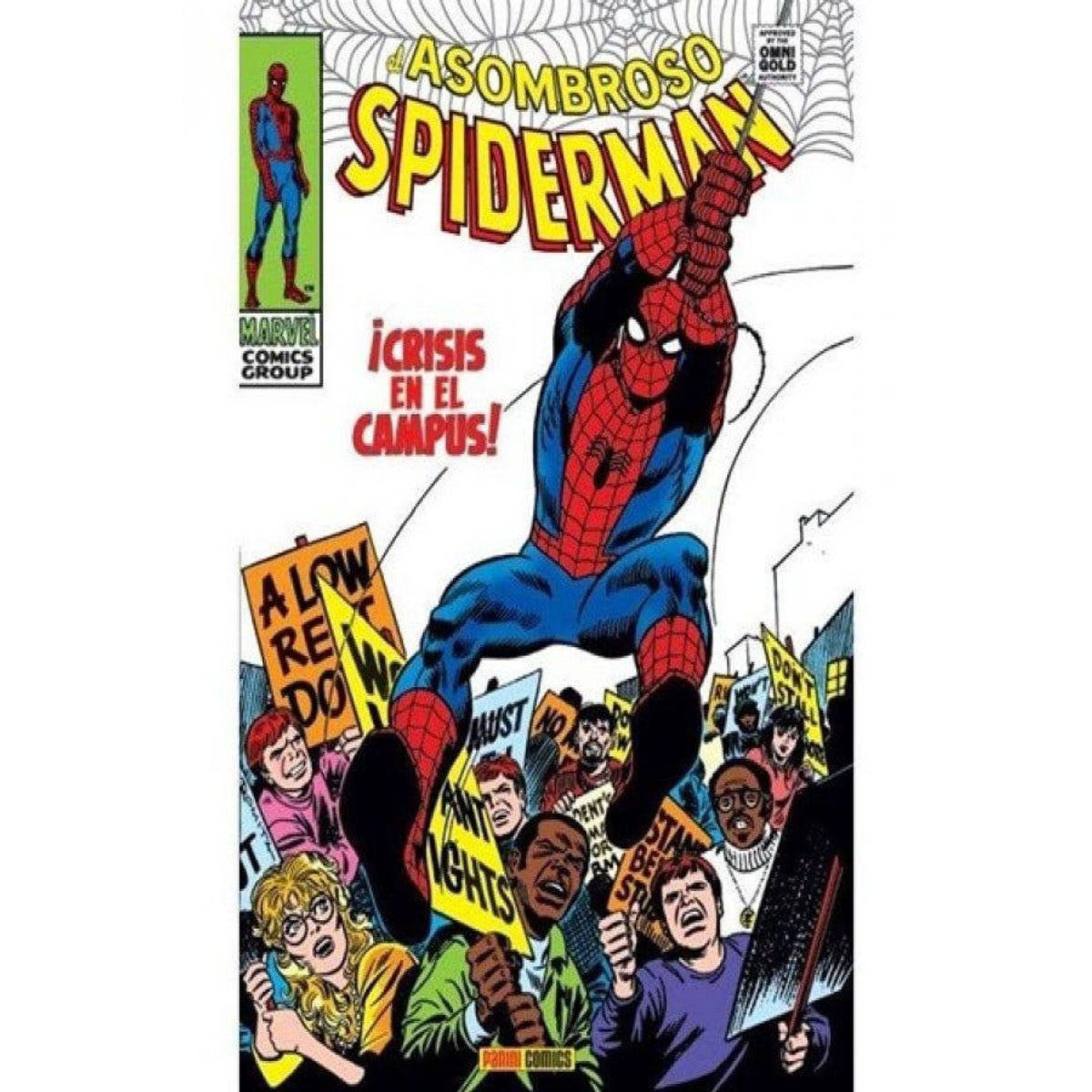 PANINI - Marvel Gold. El Asombroso Spiderman  4: ¡Crisis En El Campus!