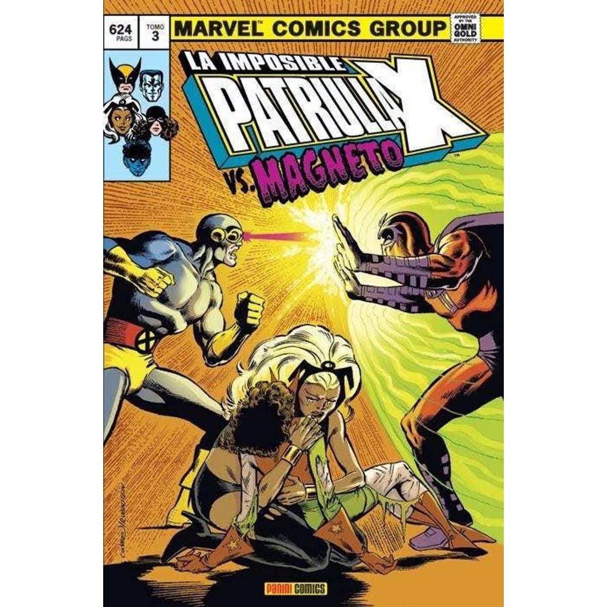 PANINI - Marvel Gold. La Imposible Patrulla-X: Vs. Magneto