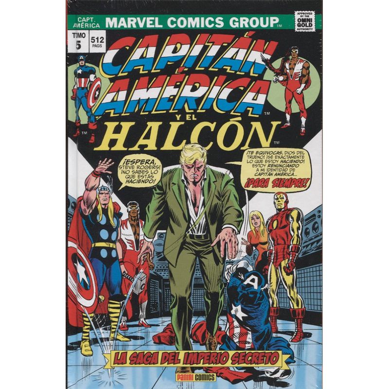 PANINI - Marvel Gold. Capitán América Y El Halcón: La Saga Del Imperio Secreto