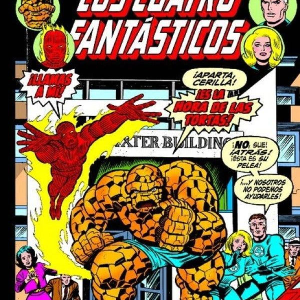 PANINI - Marvel Gold. Los Cuatro Fantásticos: Cuando Los Titanes Chocan