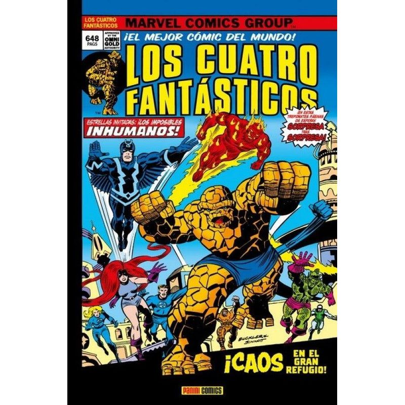PANINI - Marvel Gold. Los Cuatro Fantásticos: ¡Caos En El Gran Refugio!