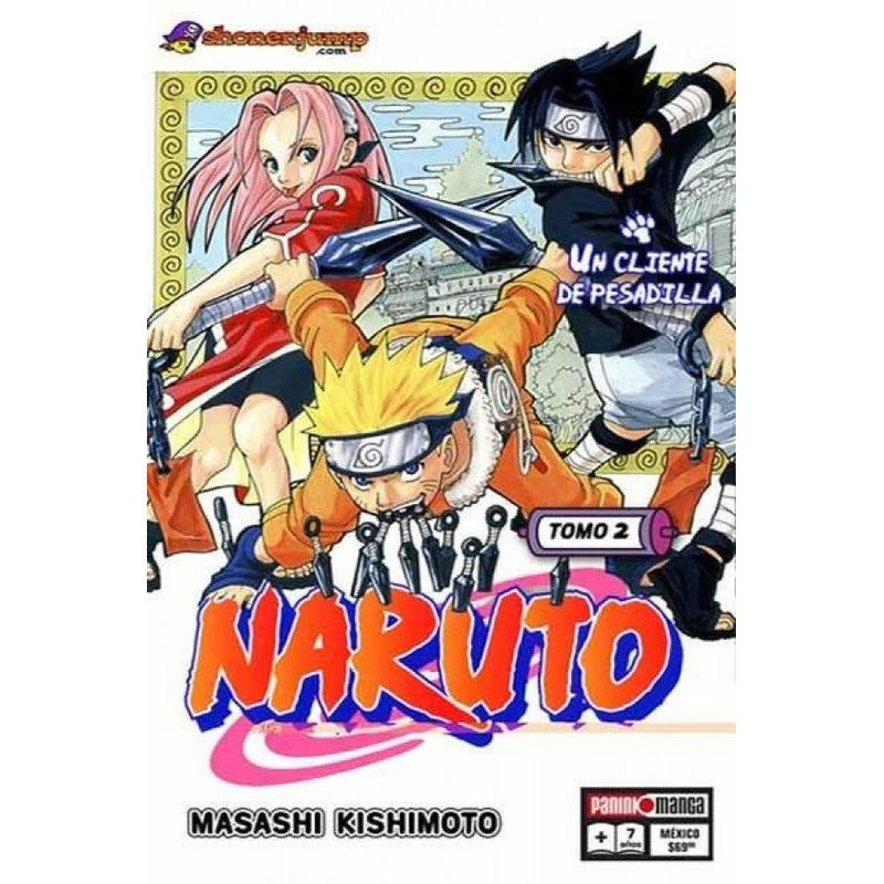 PANINI - Naruto Tomo Número 2