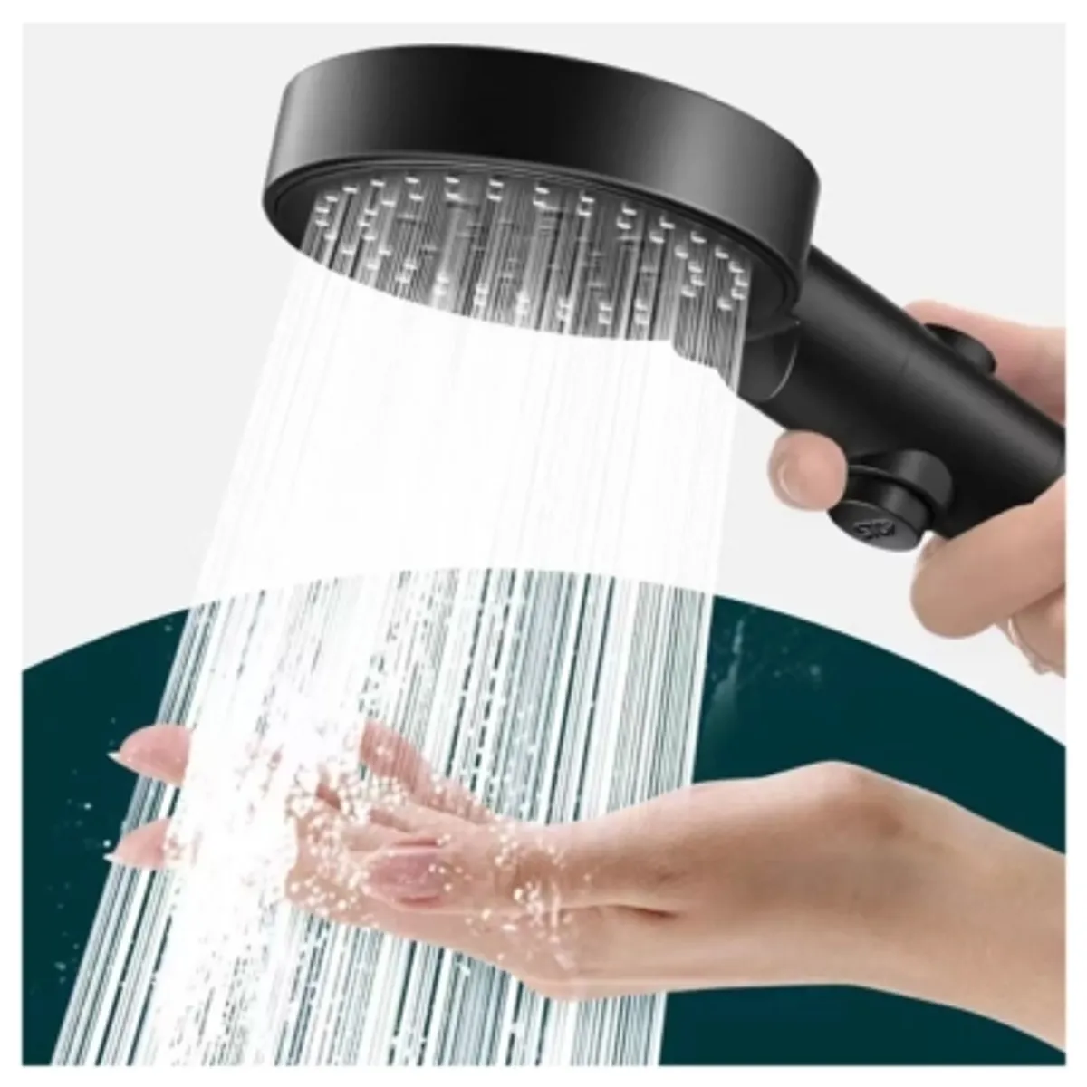 GENERICO - Mango De Ducha De Alta Calidad 6 Modos Chorros Ajustables