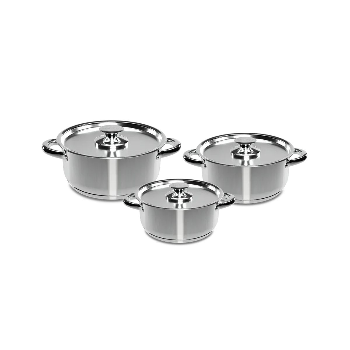 WENS - Juego de Batería de Cocina 6 Piezas Acero Inoxidable 420-6SS