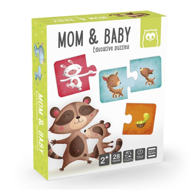 EUREKAKIDS - Mama y Cría Eurekakids Puzzle Educativo