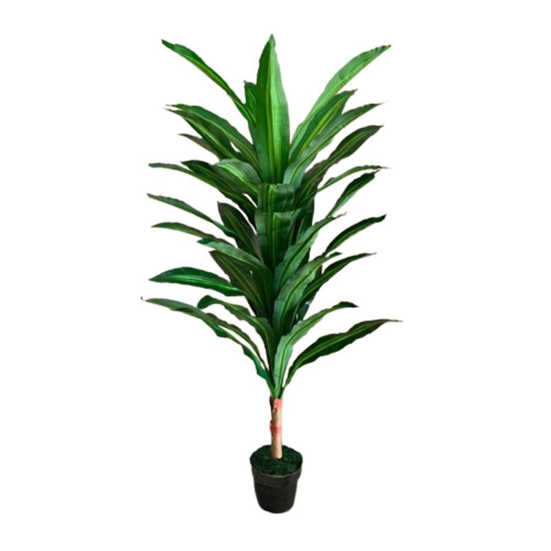 MOBII - Planta Artificial Tipo Yuca. Altura: 90Cm