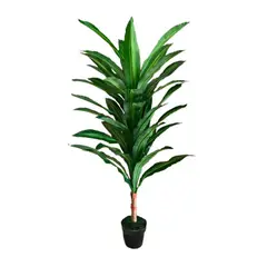 MOBII - Planta Artificial Tipo Yuca. Altura: 90Cm