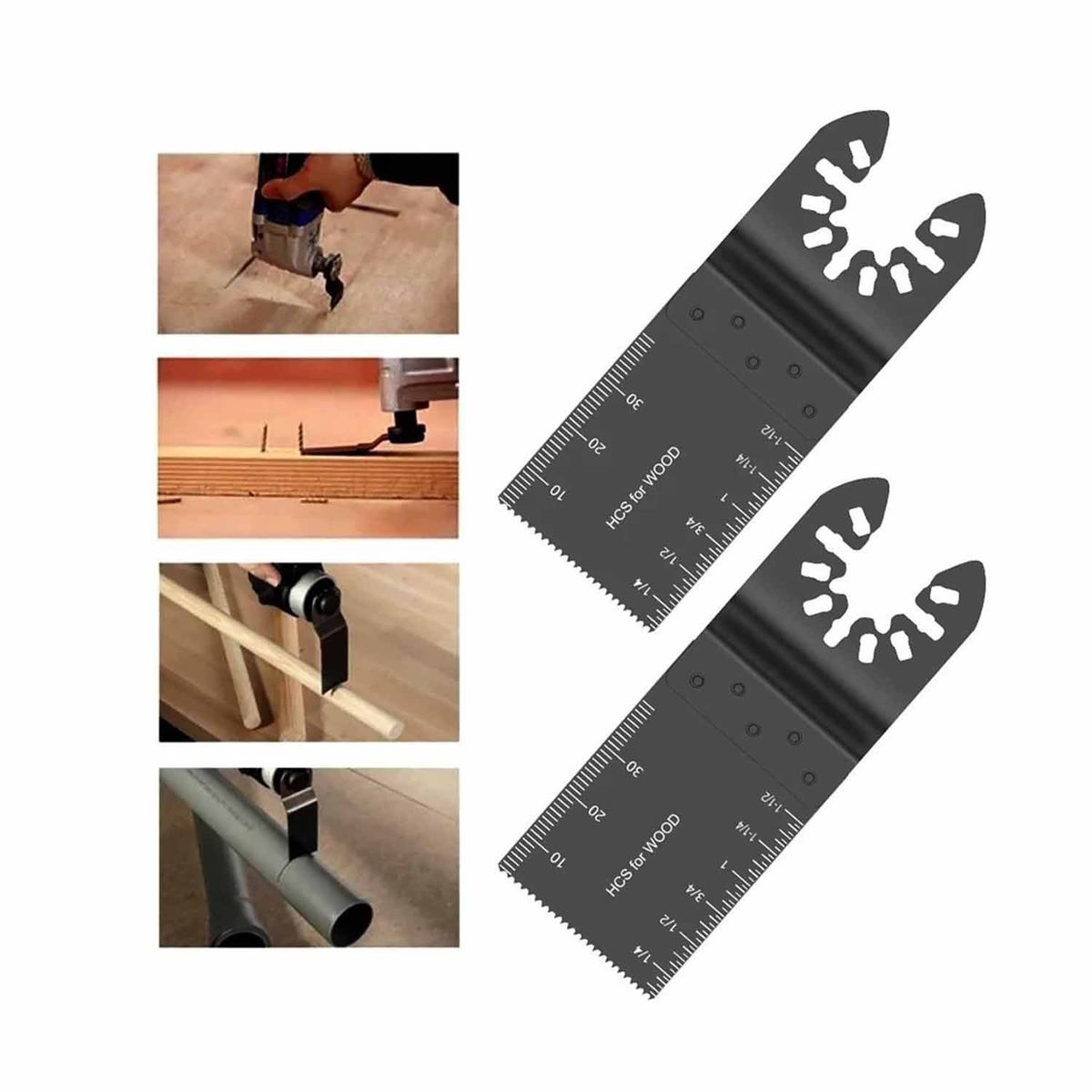 GENERICO - Kit De Hojas De Sierra Oscilante Universal 9 Piezas…