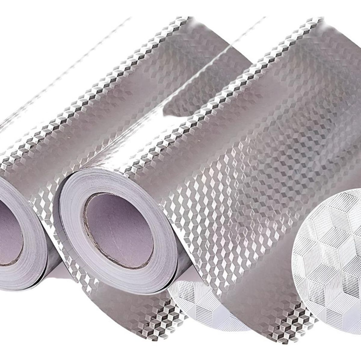 2 Papel Aluminio Autoadhesivo Papel Mural Cocina Laminas 3m, marca PASTELERIUSCL - Foto Principal