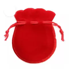 GENERICO - Bolsas De Terciopelo 100 Und De 9x7 Cms Para Joyas O Regalos…