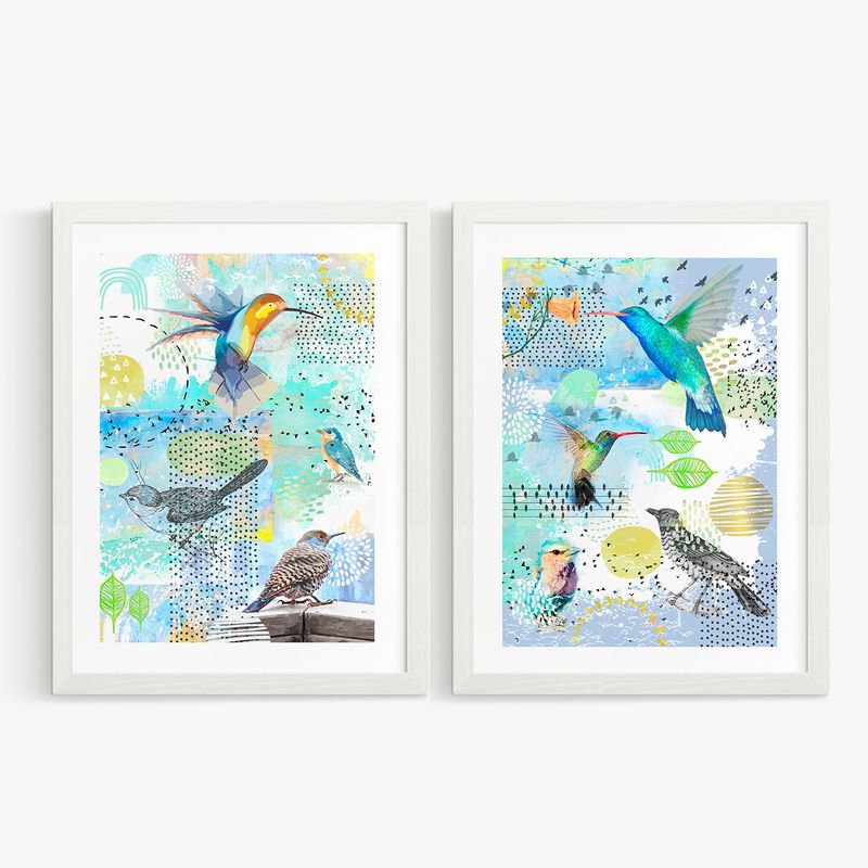 DECORACION PAJARITO - Cuadros decorativos para living diseño Pájaros