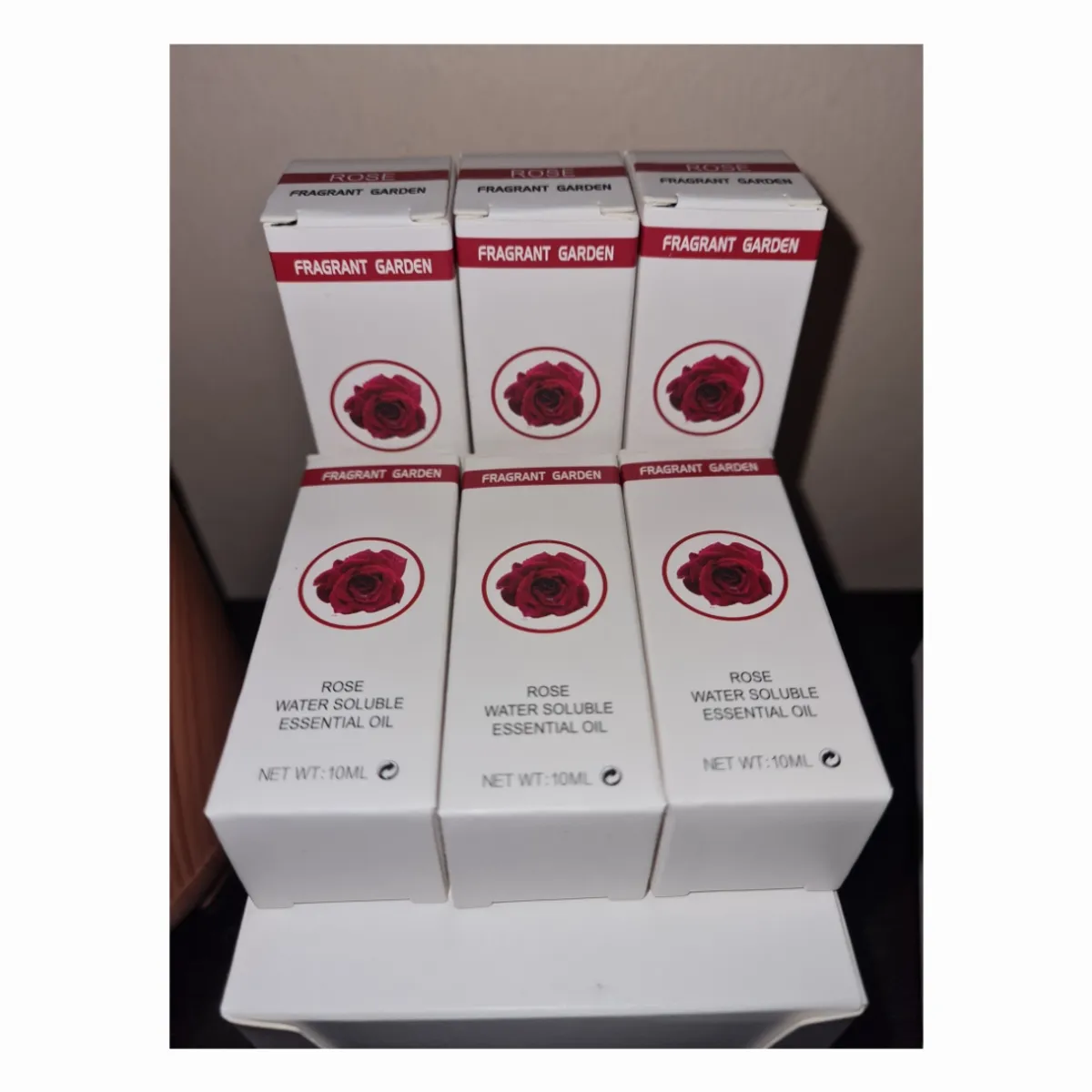 GENERICO - Pack 6 Esencias Para Humidificadores Difusores Aceite Aroma Rose…