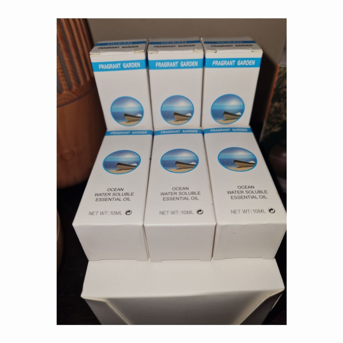 GENERICO - Pack 6 Esencias Para Humidificadores Difusores Aceite Aroma océano…