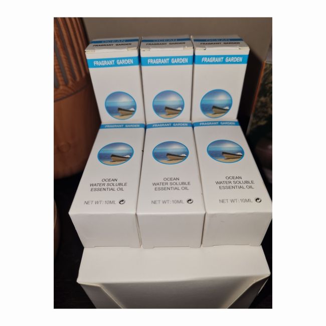 GENERICO - Pack 6 Esencias Para Humidificadores Difusores Aceite Aroma océano…