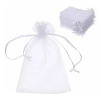 Bolsa Organza 9x7 Cms Paquete de 50 Unds…