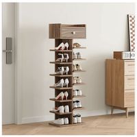 Zapatero Organizador Estante Zapatos 14 Pcs Hall Armario 20230117