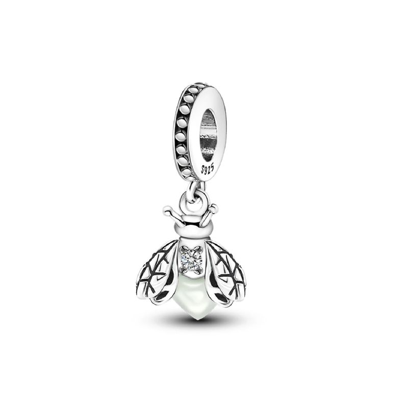 SILVER HEART - Charm Luciérnaga Misteriosa en Plata Fina 925 SILVER HEART