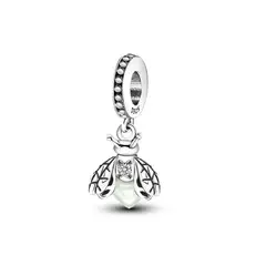 SILVER HEART - Charm Luciérnaga Misteriosa en Plata Fina 925