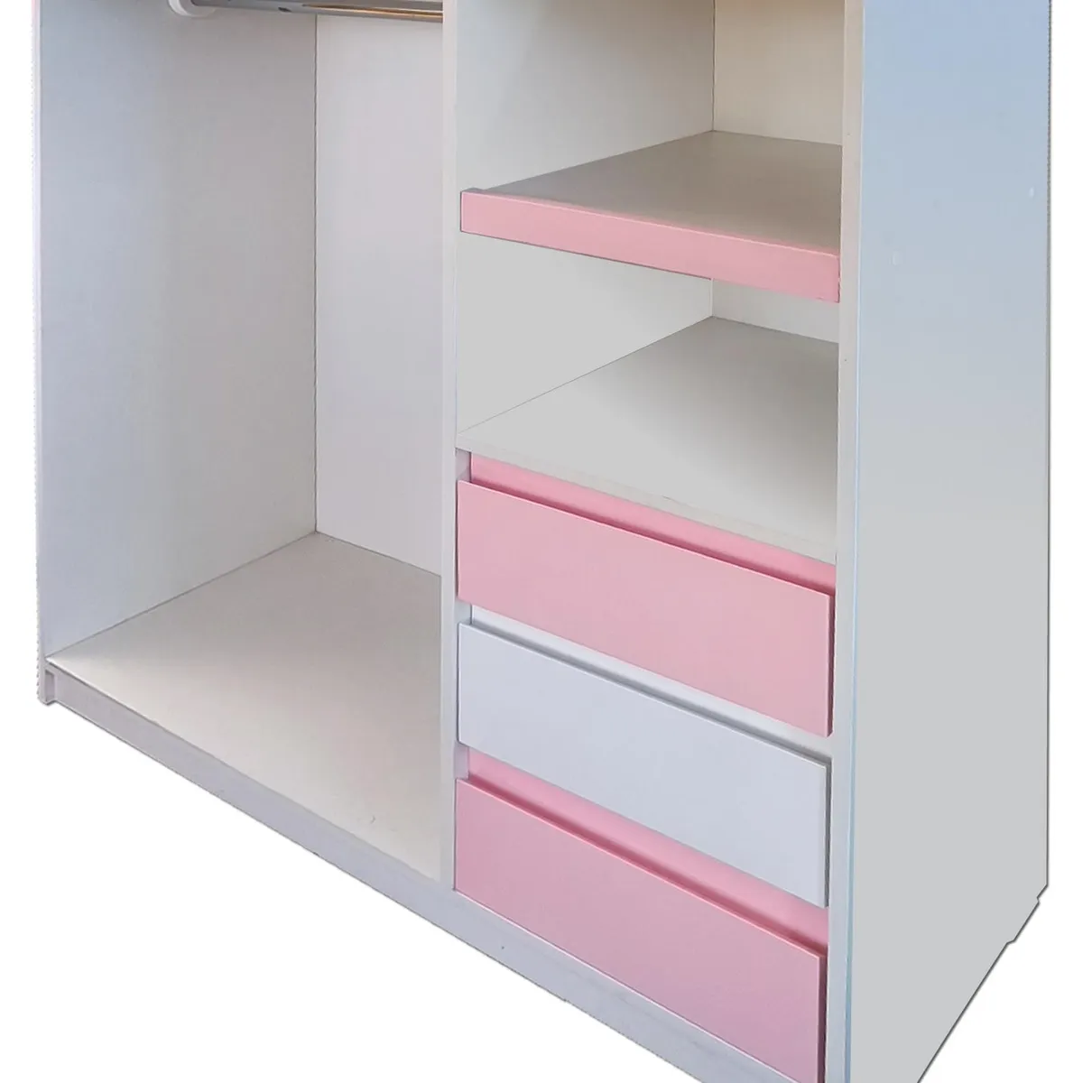 DECORACION CREATIVA - Mini Closet Minimal Rosa Blanco Montessori…
